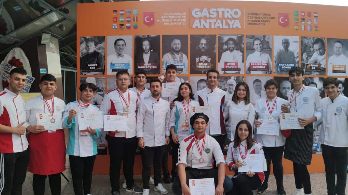 GastroAntalya'da Şehrimizi Temsil Ederek Ödülleri Kazandık